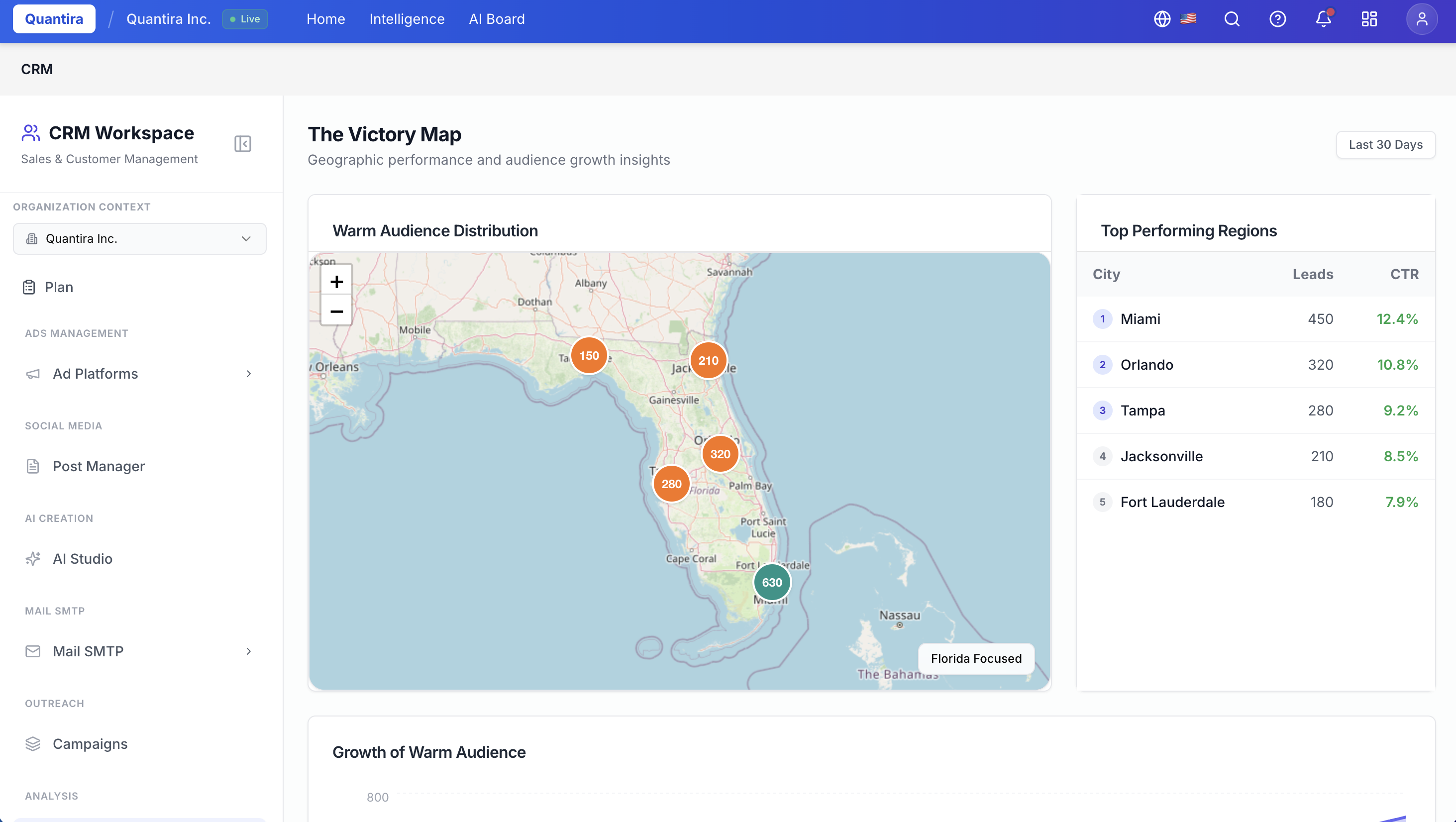 Victory map view